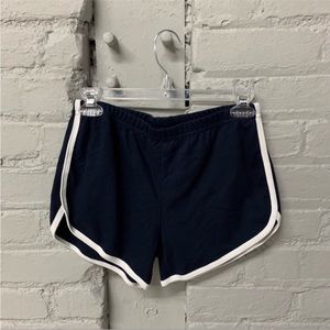 los angeles apparel interlock running shorts